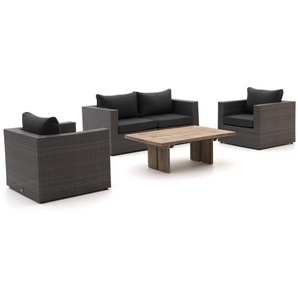 Forza Barolo/ROUGH-L 120 cm Sessel-Sofa Lounge-Set 4-teilig