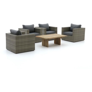 Forza Barolo/ROUGH-L Sessel Lounge-Set 5-teilig