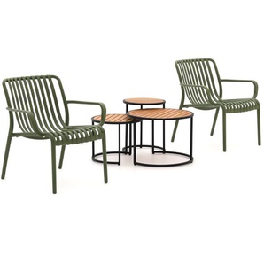 Forza Cali/Mosi Lounge Balkonmӧbel-Set 5-teilig