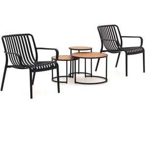 Forza Cali/Mosi Lounge Balkonmӧbel-Set 5-teilig