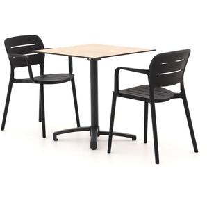 Forza Pazzia/Canzo 70 cm Gartenmöbel-Set 3-teilig stapelbar