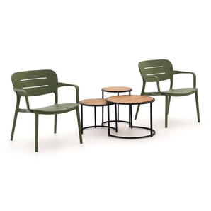 Forza Pazzia/Mosi Lounge Balkonmӧbel-Set 5-teilig