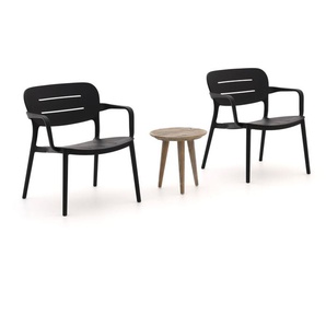 Forza Pazzia/ROUGH-K Balkonmöbel-Set 3-teilig