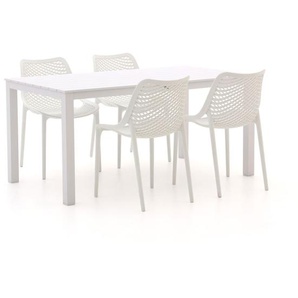 Forza Ripi/Menzano 160 cm Gartenmöbel-Set 5-teilig stapelbar
