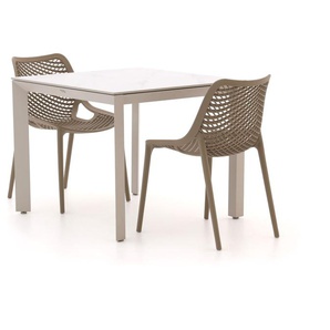 Forza Ripi/Sestino 90 cm Gartenmöbel-Set 3-teilig stapelbar