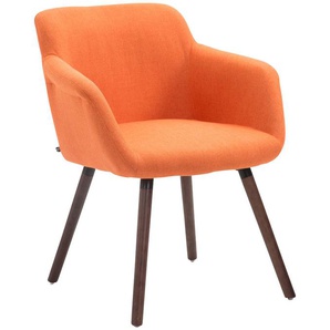 Fosseli Dining Chair - Modern - Orange - Wood - 65 cm x 62 cm x 81 cm