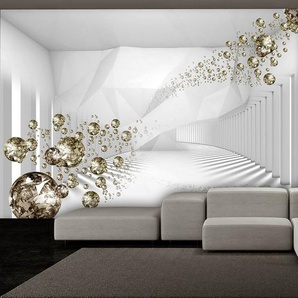 Fototapete Diamond Corridor Grey 400 x 280cm 400 x 280 cm