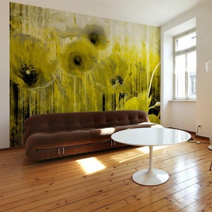 Glatte Fototapete Yellow Madness 2,45 m x 350 cm