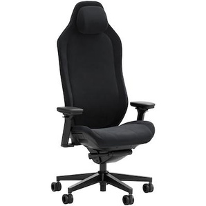 Fractal Refine Gaming Chair Alcantara Dark | Synchro-Tilt Mechanismus, Rückenlehne mit integrierter Lordosenstütze FD-CH-RE1A-01