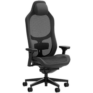 Fractal Refine Gaming Chair Mesh Dark/ Schwarz | Synchro-Tilt Mechanismus, Rückenlehne mit integrierter Lordosenstütze FD-CH-RE1M-01