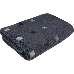 Handtuch FRAMSOHN FROTTIER Quattro Handtücher Gr. B/L: 50 cm x 100 cm (2 St.), grau (anthrazit, anthracite, dunkelgrau) Handtücher Mit natürlich weicher, CO2 neutraler Buchenholzfaser