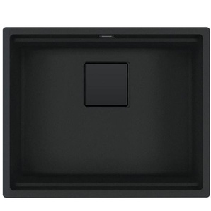 Franke Kubus 2 KNG 110-52 Black Matt Collection - 125.0685.161 Granitsp�le