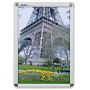 Franken DIN A3 Klapprahmen Silber BS0702 29,7 x 2,5 x 42 cm
