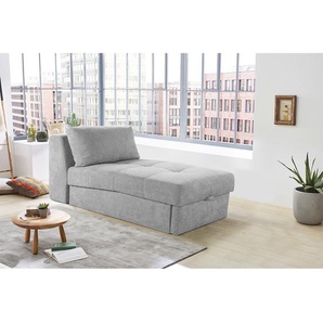 Fredriks Recamiere Teapa Hellgrau 92% Polyester/8% Nylon 93x78x167 cm (BxHxT)
