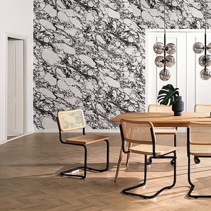 Freischwinger 2er-Set 48 x 85 x 53cm Beige/Buche Schwarz