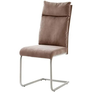 Freischwinger mit Griff - braun - Materialmix - 45 cm - 106 cm - cm 62,0 | Möbel Kraft