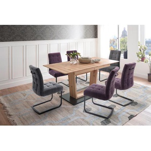 Freischwinger Stawley 2er Set Typ B 48 x 96 x 64cm Rot/Weinrot