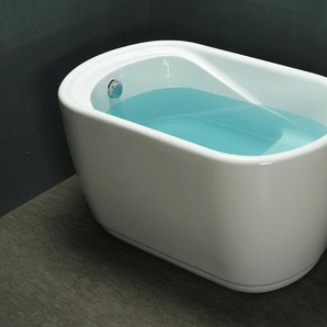 Freistehende Badewanne - 240 L - 120 x 75 x 65 cm - Weiß - PICCOLA