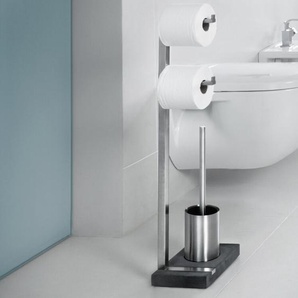 Freistehender Toilettenbürsten- und Papierhalter Menoto
