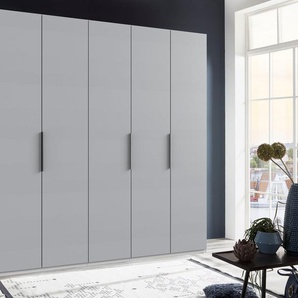 Kleiderschrank FRESH TO GO Level Schränke Gr. B/H/T: 250 cm x 236 cm x 58 cm, 5 St., weiß (weiß, light grey) Drehtürenschrank Kleiderschrank Drehtürenschränke Schränke ohne Schubladen