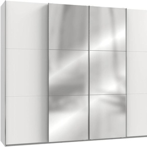 Schwebetürenschrank FRESH TO GO Level Schränke Gr. B/H/T: 350 cm x 236 cm x 65 cm, 4 St., weiß Schranksysteme und Schrankserien mit Synchronöffnung