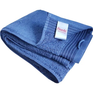 Duschtuch FREUNDIN HOME COLLECTION Freundin Home Duschtuch Handtücher (Packung) Gr. B/L: 67 cm x 140 cm (1 St.), blau (azur) Badetücher mit geflochtener Kordel zum Aufhängen