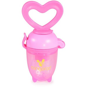 Fruchtsauger F1333 rosa für Beikostanfänger ab 6 Monate, Silikonsauger