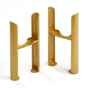 Füße für Regent 3-Säulen Heizkörper - Metallisches Gold, von Hudson Reed