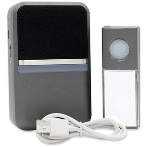 Funkgong-Set HX MP3 mit USB-Anschluss, selbst bespielbar 200m Reichweite