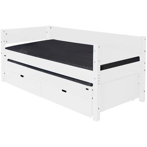 Funktionsbett Aveline mit Schubladen und Ausziehbett, 90 x 200 cm