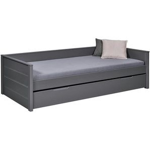 Funktionsbett - grau - Materialmix - 208,4 cm - 98,2 cm - 208,4 cm | Möbel Kraft