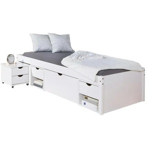 Funktionsbett Till | weiß | 96 cm | 47,5 cm | cm 96,0 |