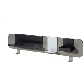 PAIDI Funktionsboard zum Schreibtisch  Zubehör Schoolworld ¦ grau ¦ Aluminium ¦ Maße (cm): B: 81 H: 16 T: 2.2