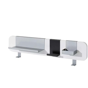 PAIDI Funktionsboard zum Schreibtisch  Zubehör Schoolworld ¦ weiß ¦ Aluminium ¦ Maße (cm): B: 81 H: 16 T: 2.2