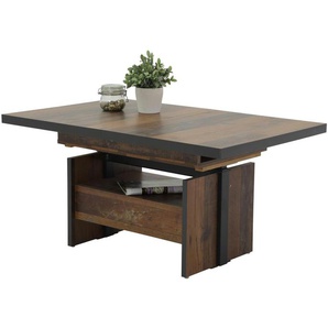 Funktionscouchtisch  Pantelleria ¦ holzfarben ¦ Maße (cm): B: 70 H: 73