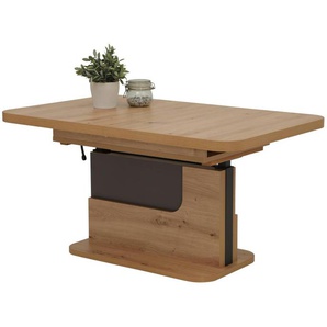 Funktionscouchtisch  Pantelleria ¦ holzfarben ¦ Maße (cm): B: 70 H: 76 T: 70.0