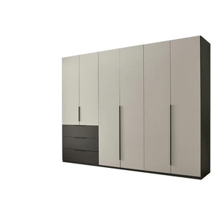 Funktionsschrank  Nuka ¦ grau ¦ Maße (cm): B: 300 H: 225,5 T: 60.0