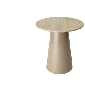 Furnhouse Couchtisch  Tango ¦ beige ¦ Maße (cm): B: 45 H: 50  Ø: 45