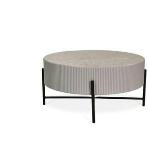 Furnhouse Couchtisch  Milo ¦ grau ¦ Maße (cm): H: 40  Ø: 80
