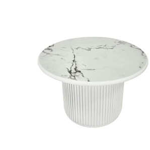 Furnhouse Couchtisch  Easy ¦ weiß ¦ Maße (cm): H: 42  Ø: 80