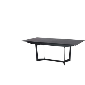 Furnhouse Esstisch - schwarz - Materialmix - 100 cm - 76 cm | Möbel Kraft