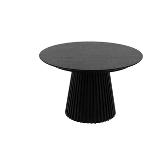 Furnhouse Esstisch  Svendborg ¦ schwarz Ø: 120