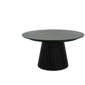 Furnhouse Esstisch  Svendborg ¦ schwarz Ø: 140