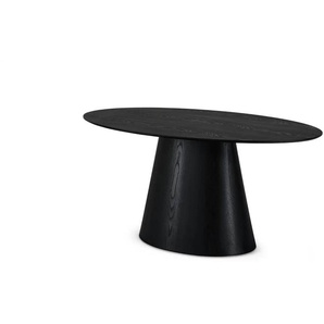 Furnhouse Esstisch Tango - schwarz - Materialmix - 90 cm - 76 cm | Möbel Kraft
