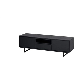 Furnhouse Lowboard   ¦ schwarz ¦ Maße (cm): B: 160 H: 50