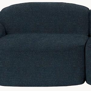3,5-Sitzer FURNINOVA Bubble Sofas Gr. B/H/T: 337 cm x 80 cm x 104 cm, Velourstoff grob ALICE, blau (petrol) 3-Sitzer Sofas komfortabel durch Memoryschaum, im skandinavischen Design