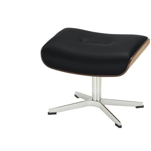 Fußablage Timeout - schwarz - Materialmix - 50 cm - 34 cm - cm 38,0 | Möbel Kraft