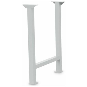Fußgestell aus Vierkantrohr 50 x 50 x 2 mm Maße in mm (BxTxH): 150 x 650 x 819