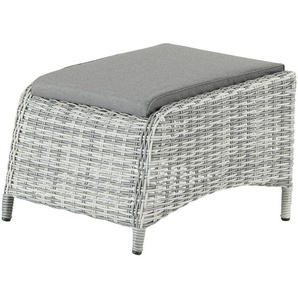 a casa mia Fußhocker  Padua New ¦ grau ¦ Maße (cm): B: 57 H: 44 T: 63