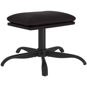 Fußhocker Schwarz 60x60x36 cm Kunstleder
